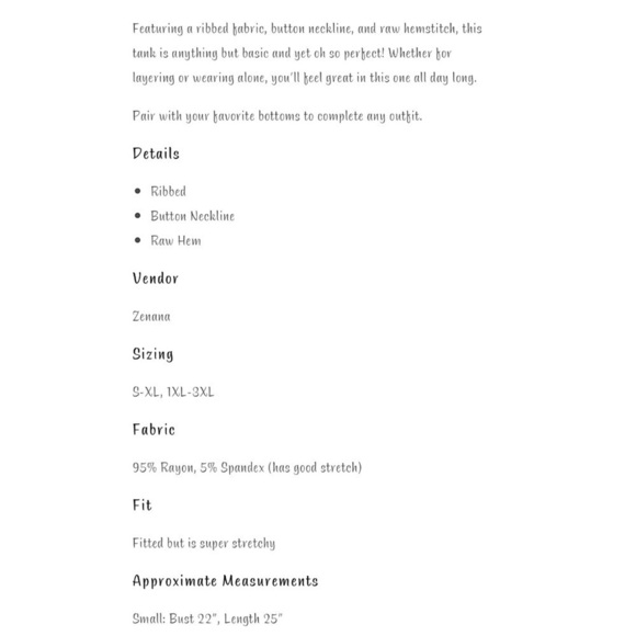 Light Green Ribbed Tank - Picture 5 of 7